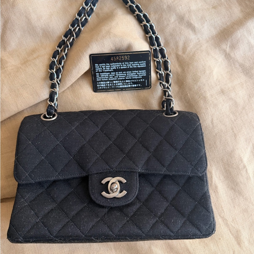 Chanel Black Quilted Shoulder Bag